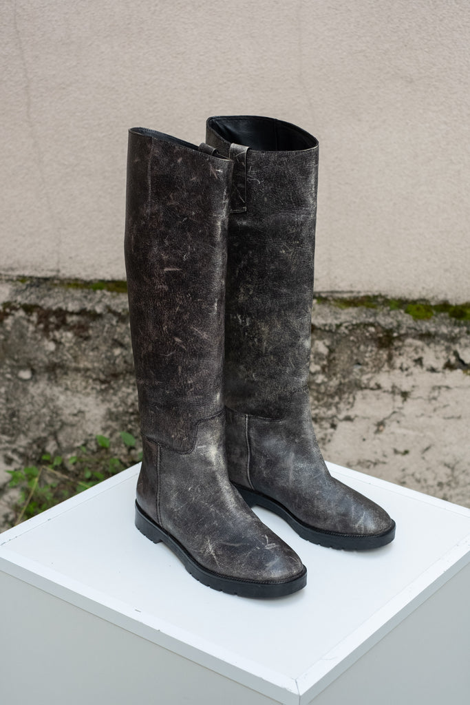 Alexander Wang Tall Leather Riding Boot