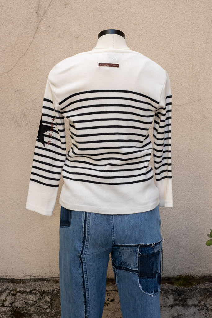 Vintage Jean Paul Gaultier Striped Cardigan