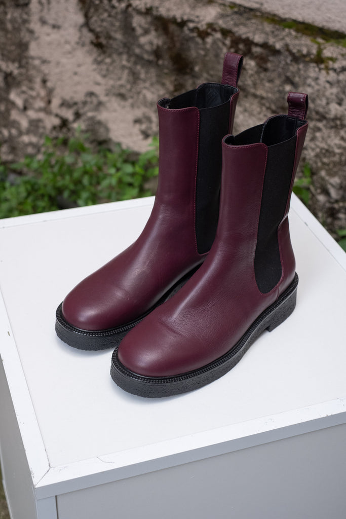 Staud Vegan Leather "Palamino" Boots
